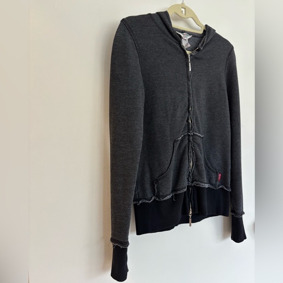 HARD TAIL Vintage Hoodie, Distressed Detailing, Size S, Excellent Condition - Picture 2 of 15